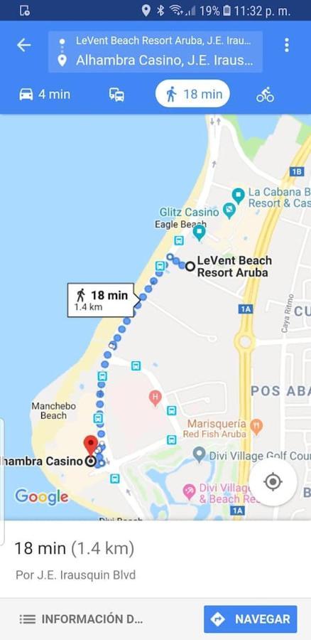 Elegant Apartment In Eagle Beach Levent Палм Бийч Екстериор снимка
